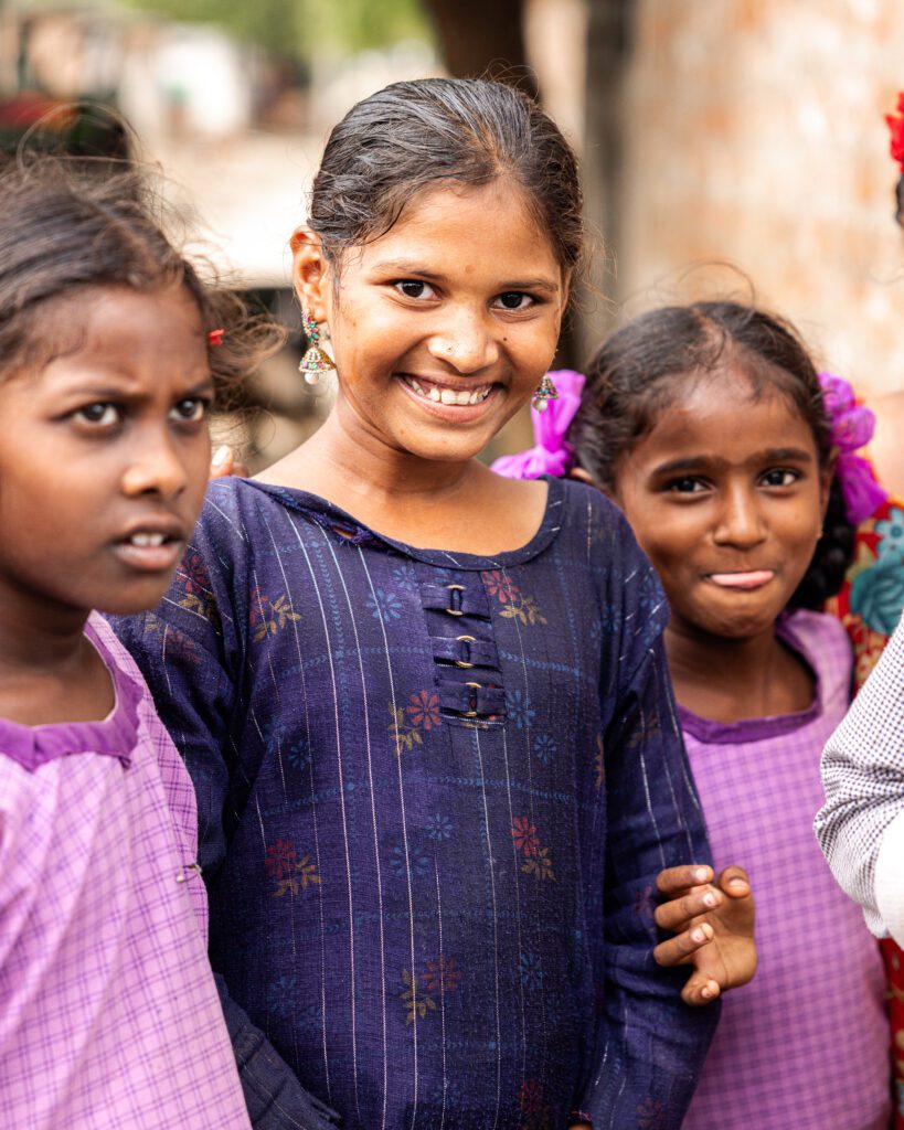Children smiling