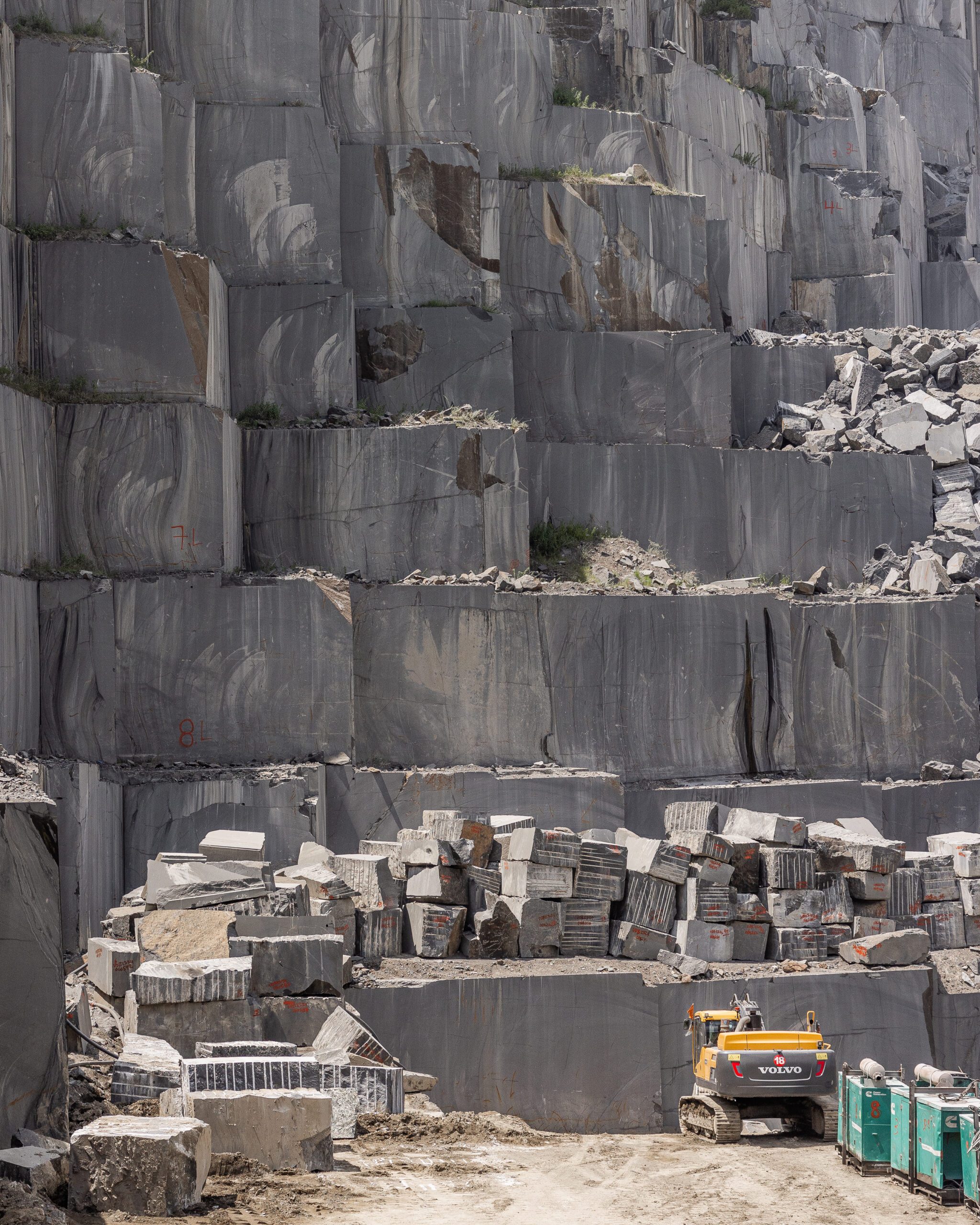 India rock quarry